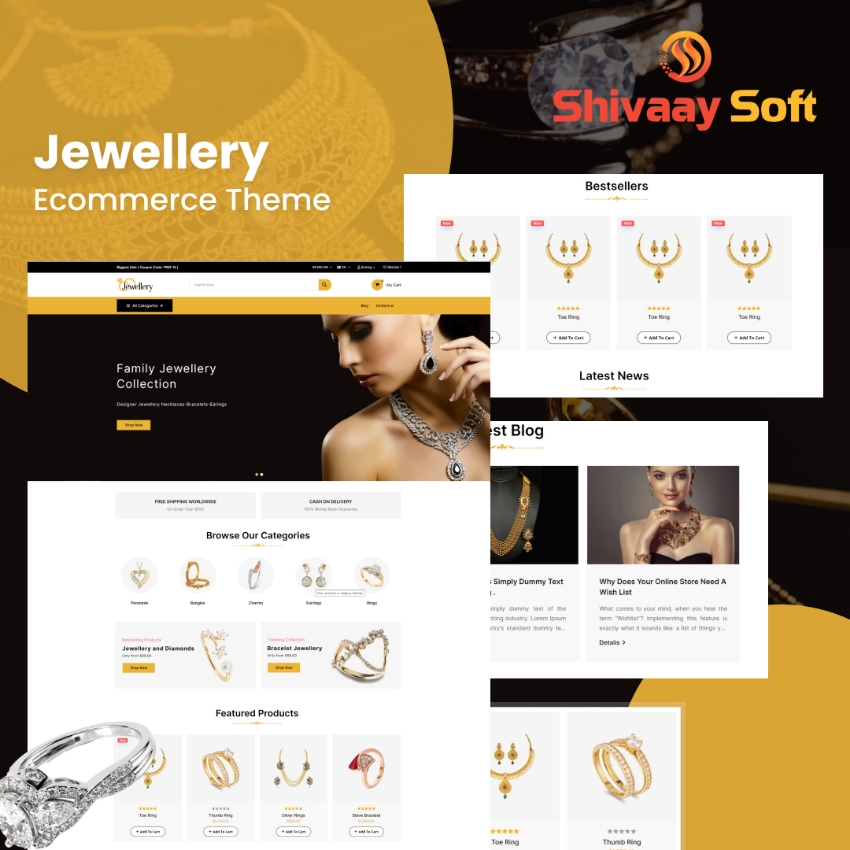 nopCommerce Jewellery theme