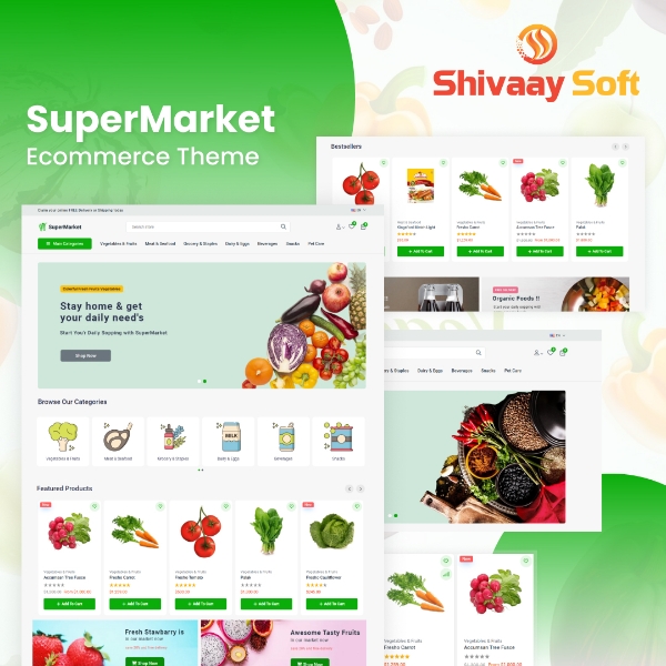 nopCommerce SuperMarket theme