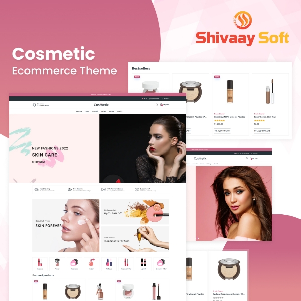 Cosmetic theme for nopCommerce