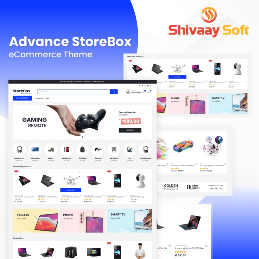 Advance storebox theme for nopCommerce