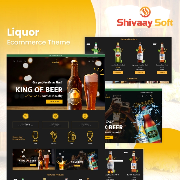 Liquor theme for nopCommerce