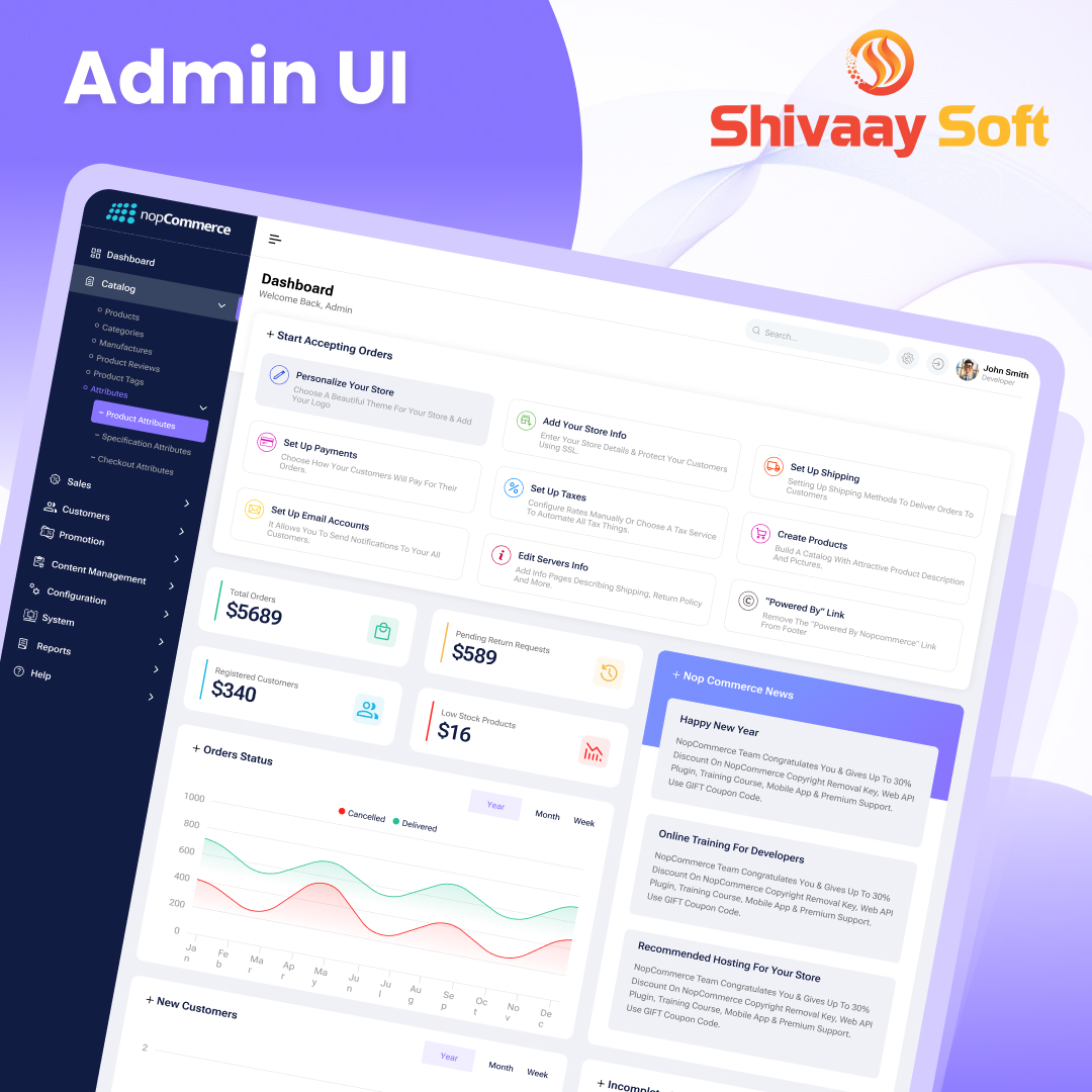 AdminUI Changes Plugin for nopCommerce |NopCommerce Development-Gold ...