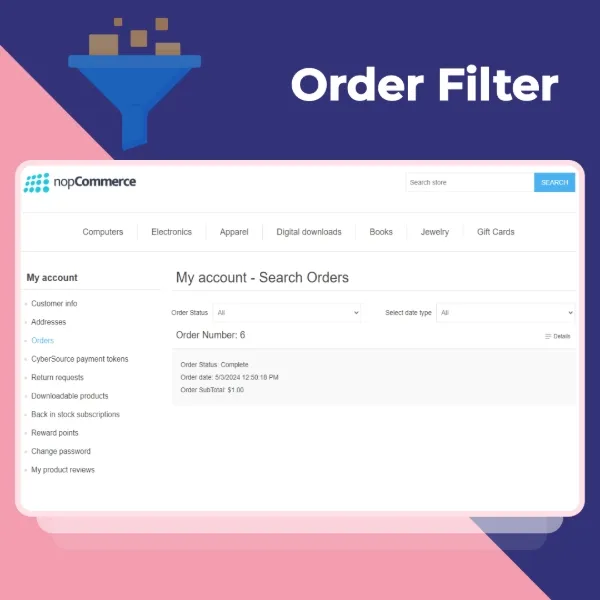 Picture of Order Filter Plugin
