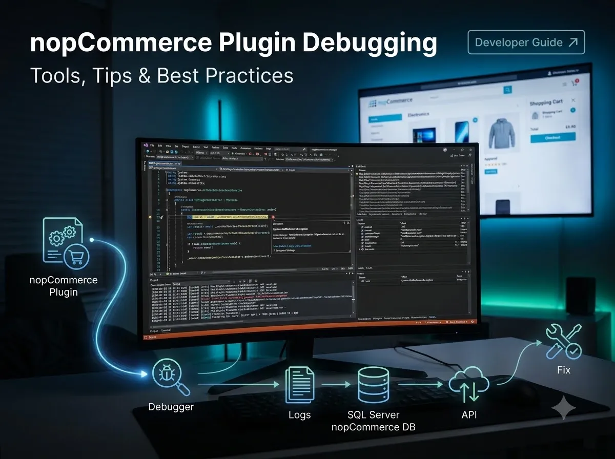 How to Debug nopCommerce Plugins Like a Pro: Tools, Tips & Best Practices